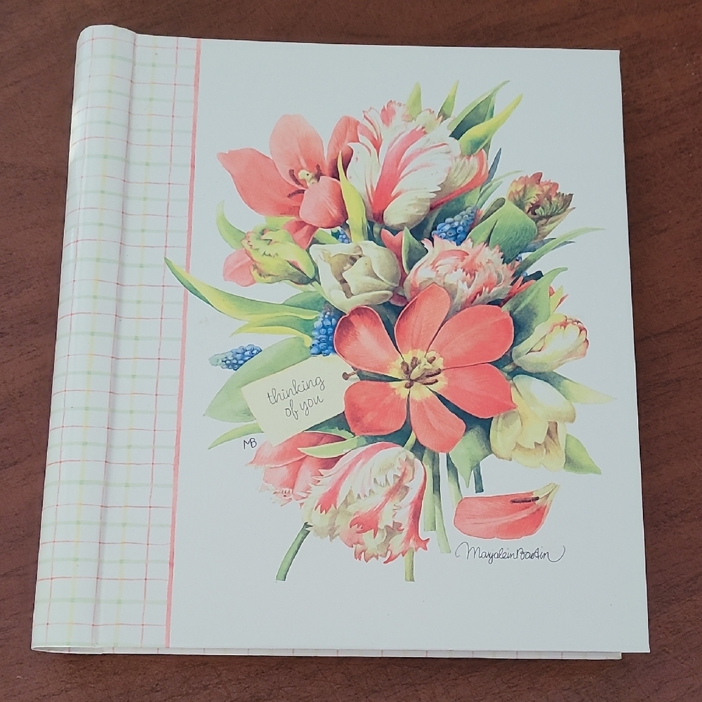 Hallmark Plaid Design Card